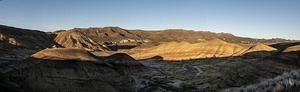 John Day Fossil Beds panorama by Kevin Oke