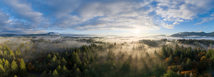 Cowichan Valley Sunrise by Kevin Oke