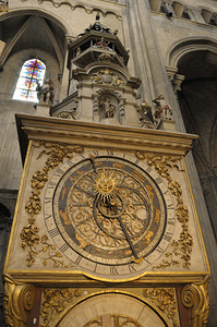 Lyon astronomical clock Cathedrale Saint Jean Baptiste Lyon France