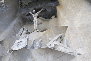 Passion Façade La Sagrada Família Temple Expiatori de la Sagrada Família Barcelona Spain by Kevin Oke