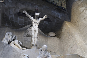 Passion Façade La Sagrada Família Temple Expiatori de la Sagrada Família Barcelona Spain by Kevin Oke