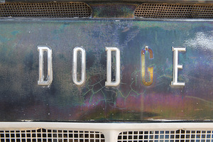 Patina on an old Dodge