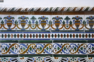 Ceramic tile Casa Don Bosco Ronda Málaga Andalusia Spain