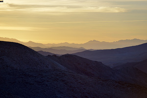 Sunrise in the mountains - Dantes View by Kevin Oke