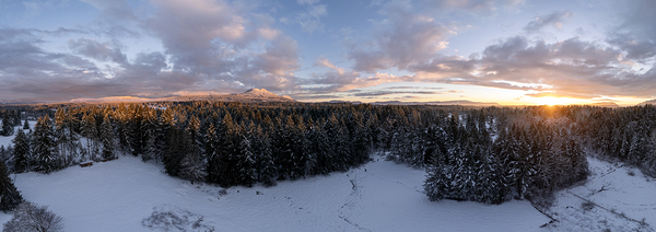 Cowichan Winter Sunrise Print