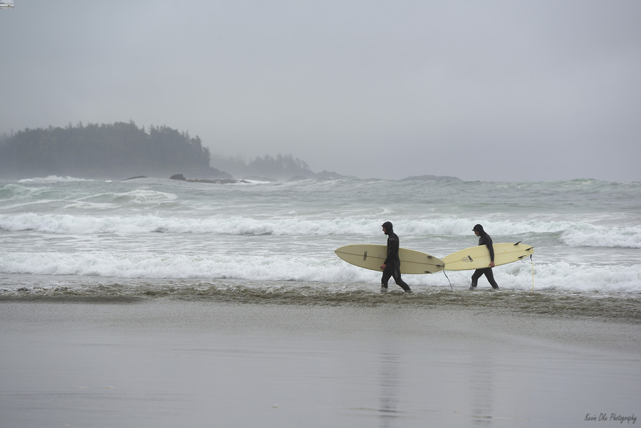 Surfing at Florencia Beach  Print