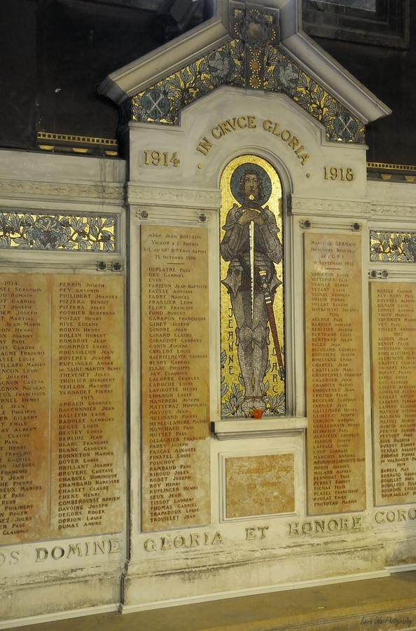 World War I memorial Eglise Saint Pothin  Print