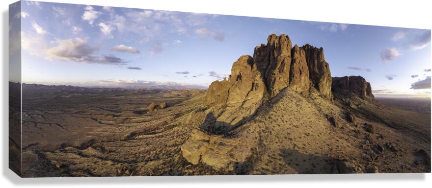 Sunset in the Superstitions Canvas Print