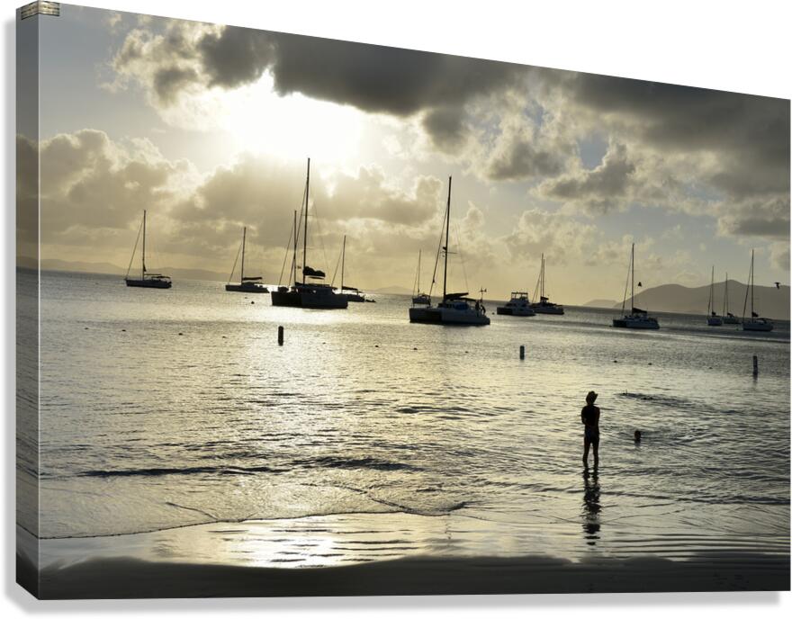 Cane Garden Bay Canvas Print