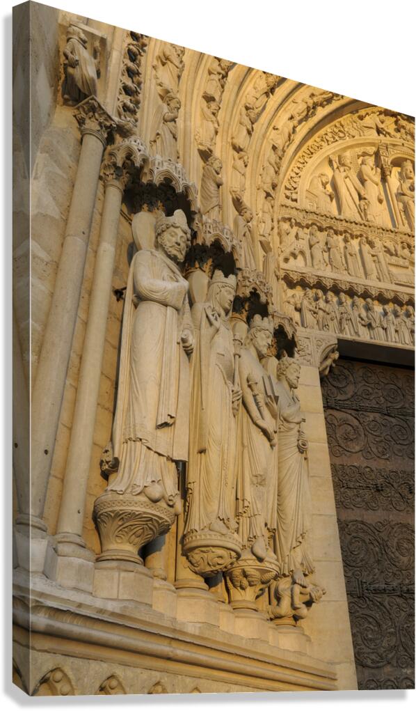 Notre Dame Cathedral Paris France Canvas Print