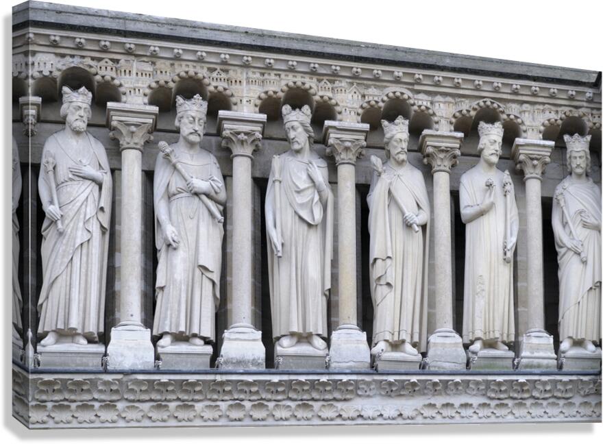 Notre Dame Cathedral Paris France Canvas Print