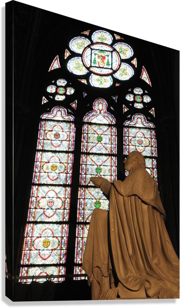 Notre Dame Cathedral Paris France Canvas Print