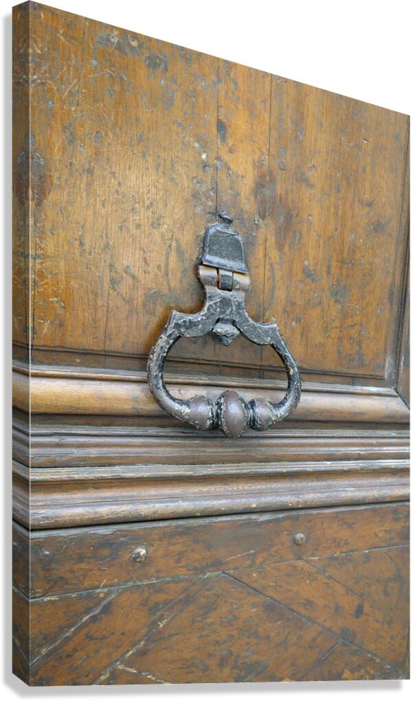 Door Knocker Paris Canvas Print