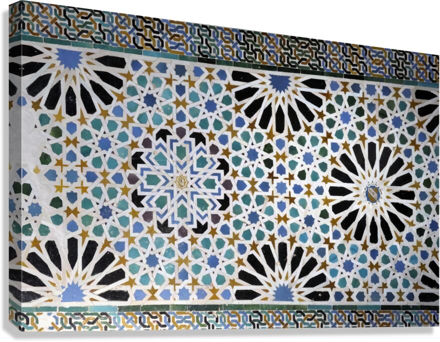 The Alhambra Granada Andalusia Spain Canvas Print