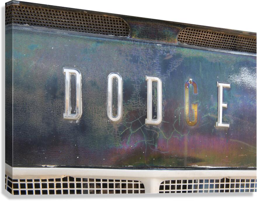Patina on an old Dodge Canvas Print