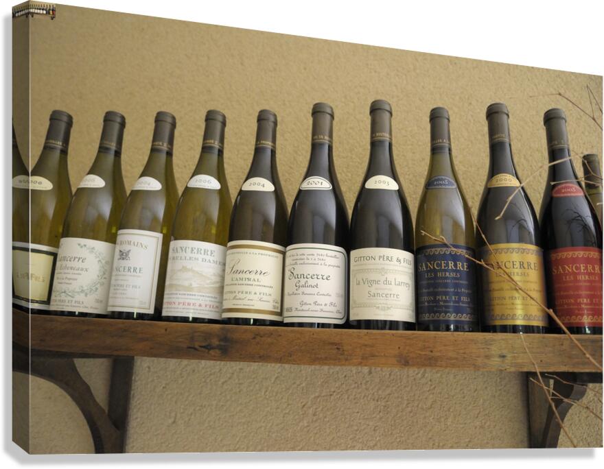 Gitton Père & Fils Sancerre Loire France Canvas Print