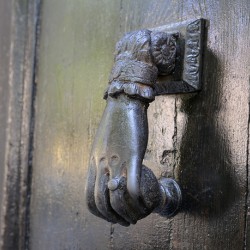 Hand door knocker. Aix-en-Provence. France