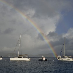 Cooper Island rainbow