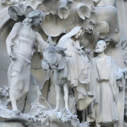 Nativity Façade La Sagrada Família Temple Expiatori de la Sagrada Família Barcelona Spain