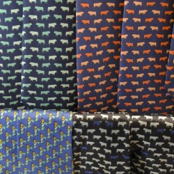 Textile with bull design Carrera de Espinel Ronda Málaga Andalusia Spain