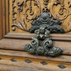 Door Knocker. Place des Martyrs de la Resistance. Aix-en-Provence. France