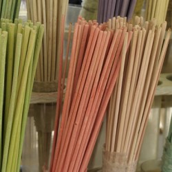 Colorful incense for sale at the Lourmarin Friday market