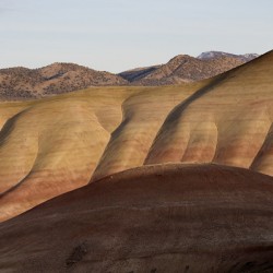 Colorful layers of sediment - John Day Fossil Beds
