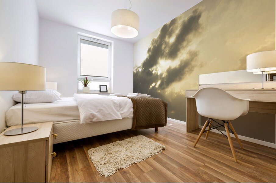 The large luxury sailboat Club Med 2 Mural print