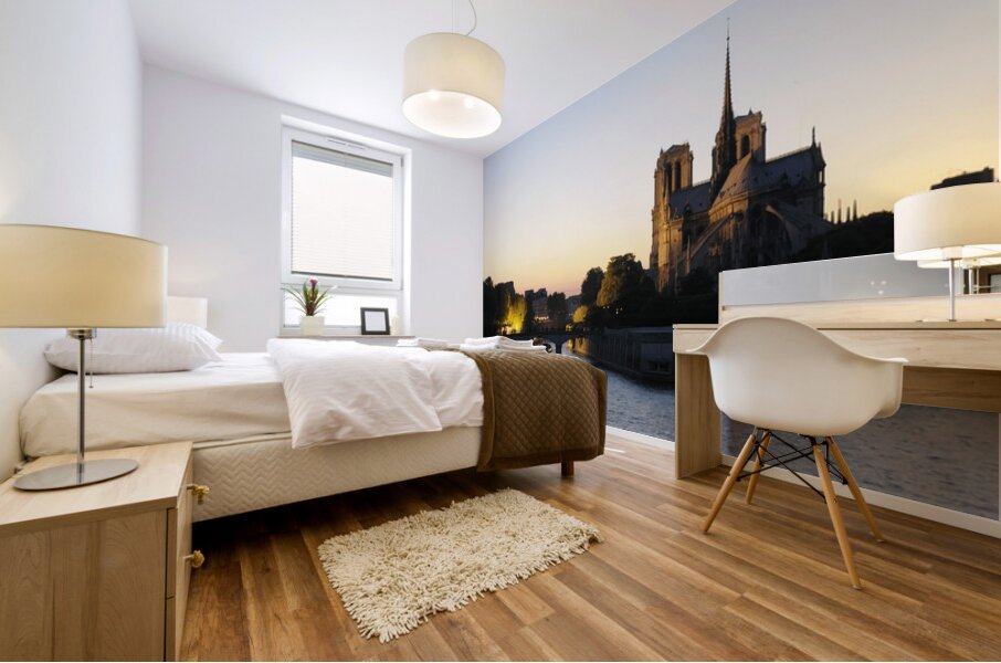 Notre Dame Cathedral Paris France Mural print