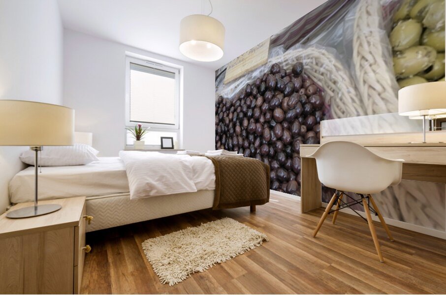 Bulk black olives for sale Mural print