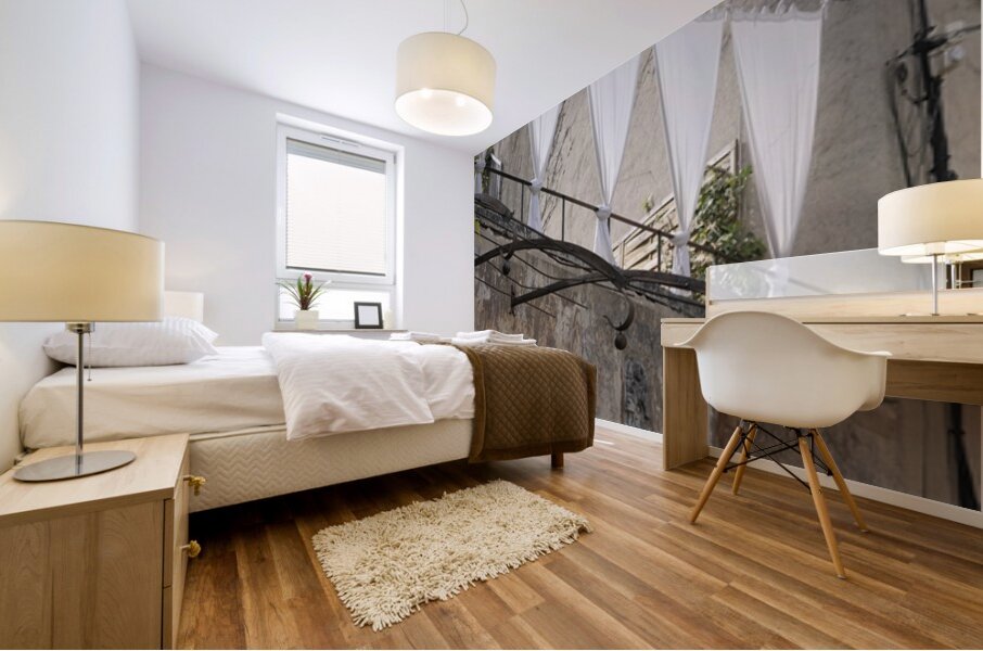 Le  Grenier Du Voyageur Lourmarin Mural print