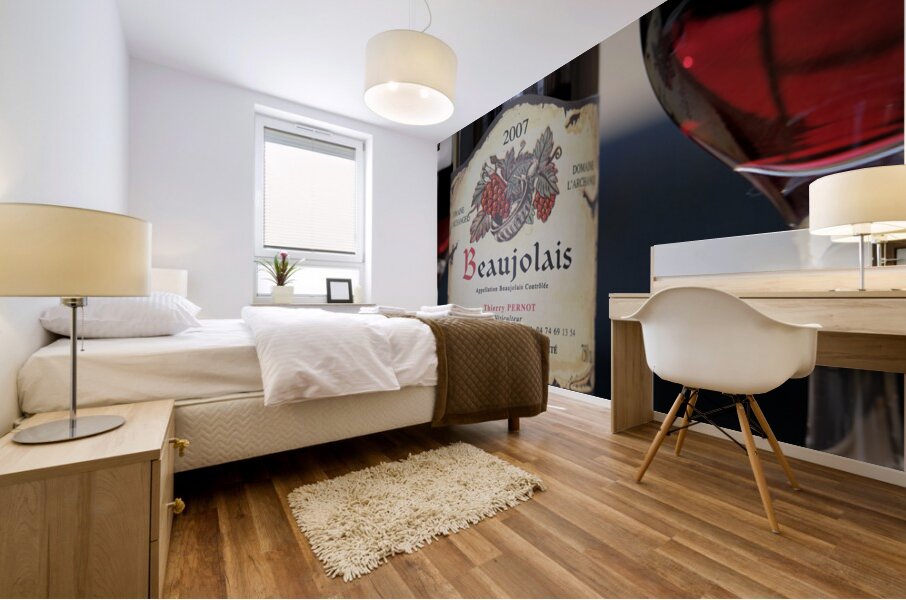 2007 Beaujolais Thierry Pernot Cercy la Tour Nièvre Burgundy France Mural print