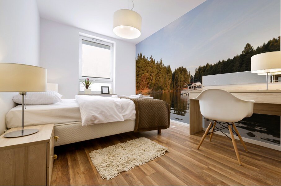 DeCourcy Island British Columbia Canada Mural print