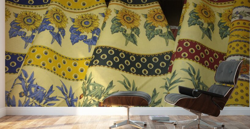 French Textiles Wall Murals