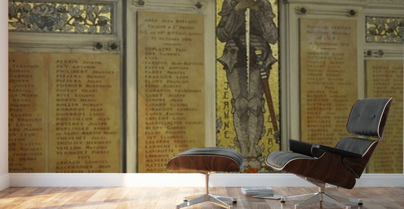 World War I memorial Eglise Saint Pothin Wall Murals