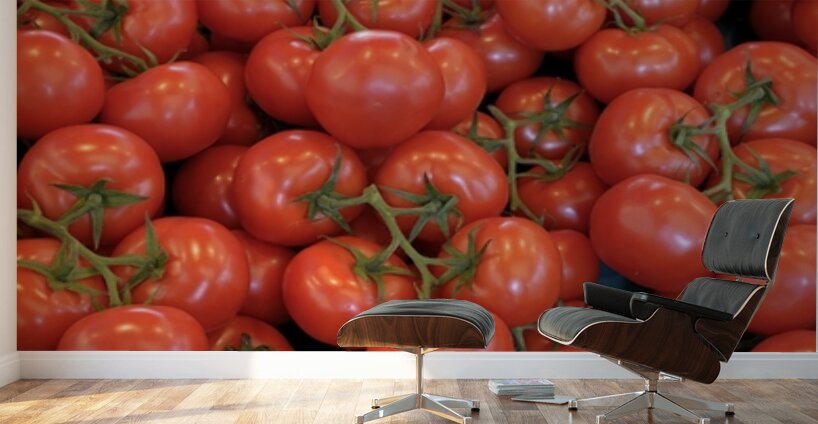 Tomatos at the Thursday Market - Boulevard Saint Germain Wall Murals