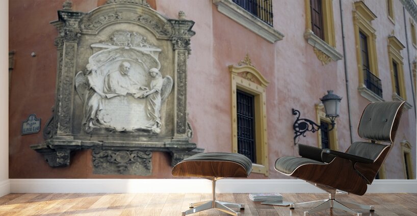 Monumento al Padre Francisco Surez - Plaza Alonso Cano Wall Murals