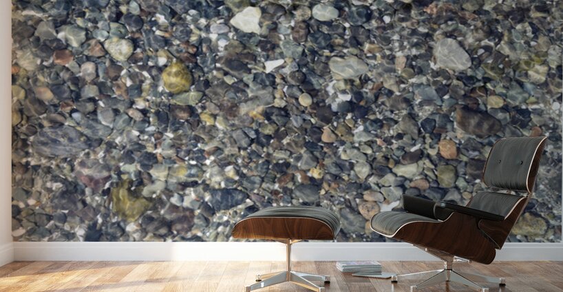 Rocks covered with water - Tent Island Wall Murals
