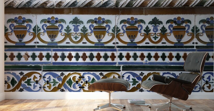 Ceramic tile Casa Don Bosco Ronda Málaga Andalusia Spain Wall Murals