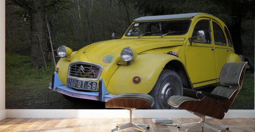 Citroen Ecluse 6 Planche de Belin Le Canal La Collancelle Nievre Burgundy FranceLock 6 Wall Murals