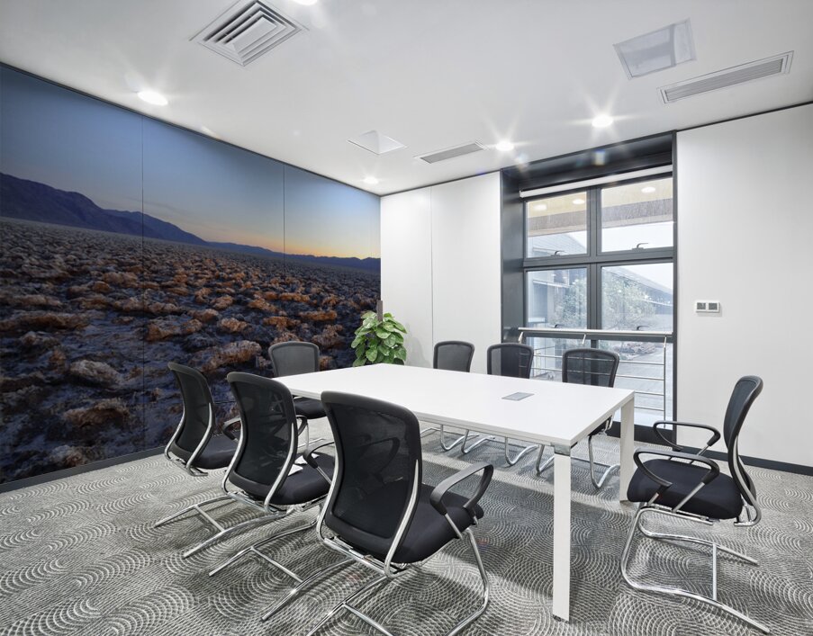 Devils Golf Course Wall Printing