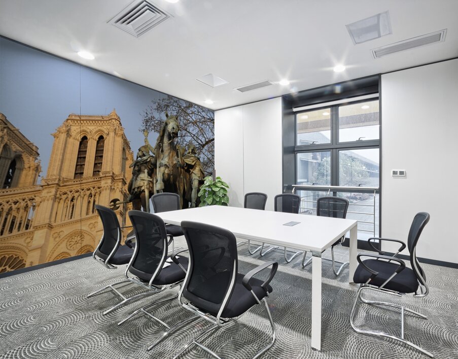 Statue de Charlemagne Paris France Wall Printing