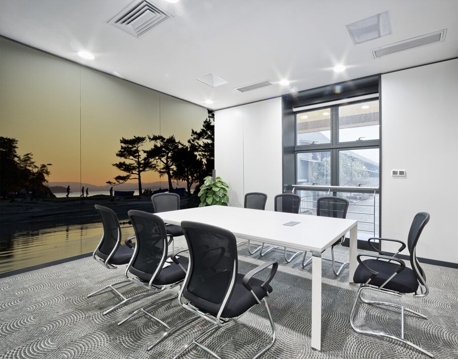 Sucia Island Sunset - San Juan Islands Wall Printing