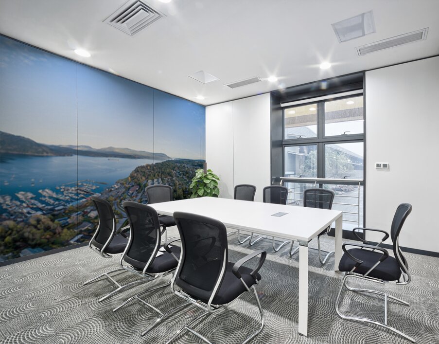 Cowichan Bay Panorama - Vancouver Island Wall Printing