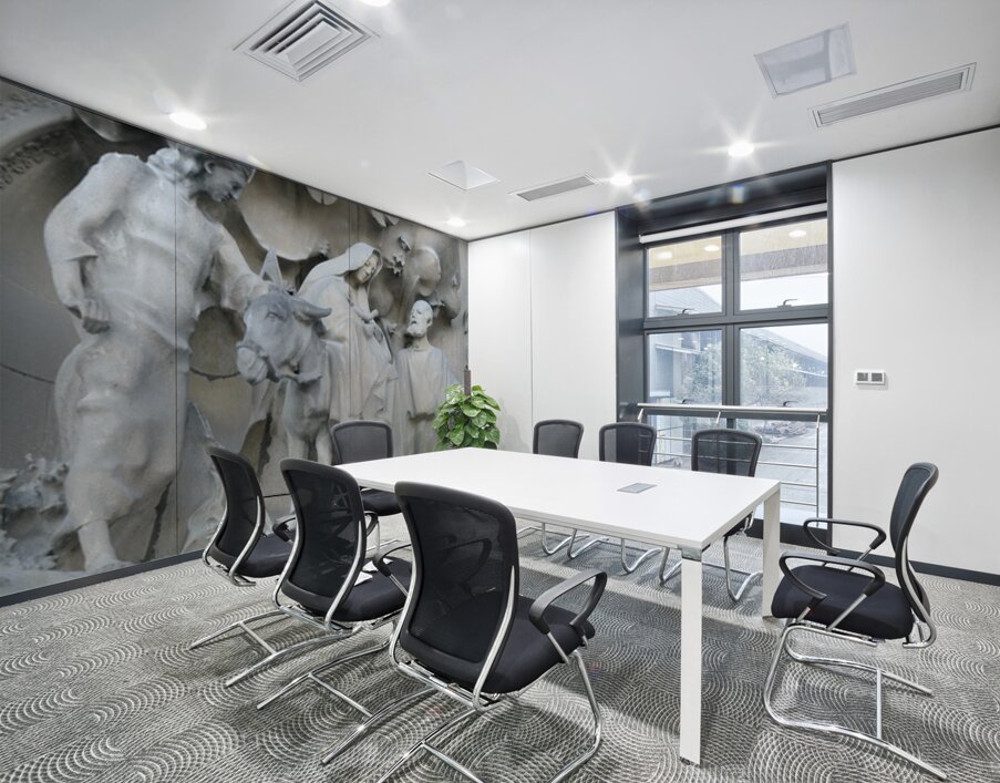 Nativity Façade La Sagrada Família Temple Expiatori de la Sagrada Família Barcelona Spain Wall Printing