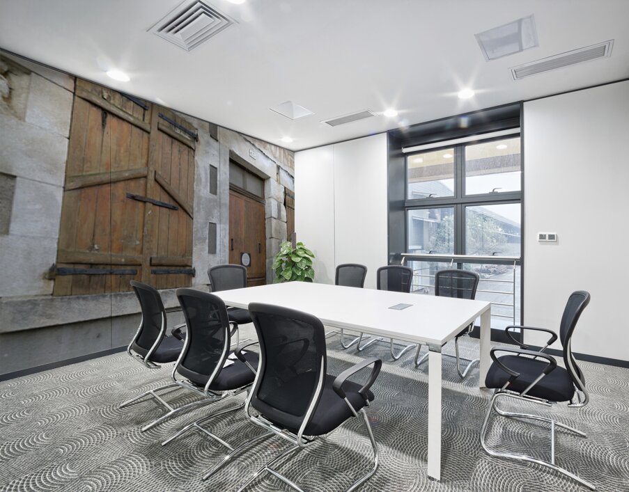 Old door and windows. Herry. France Wall Printing