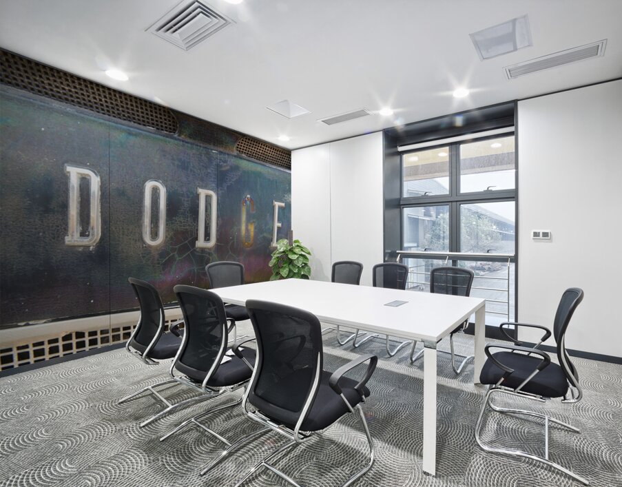 Patina on an old Dodge Wall Printing