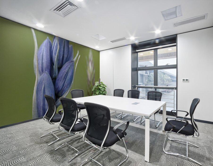 Common Camas Camassia quamash Mt. Tzouhalem Ecological Reserve Cowichan Valley British Columbia Canada Wall Printing