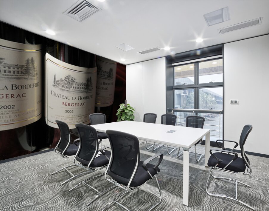 Red Wine Chateau La Borderie Thursday Market Boulevard Saint Germain Paris Île de France France Wall Printing