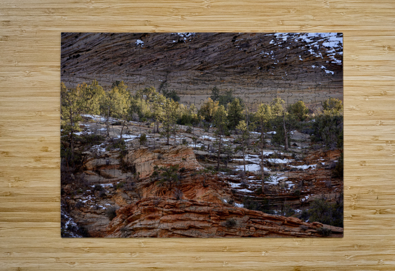 Zion National Park Utah Kevin Oke Puzzle printing